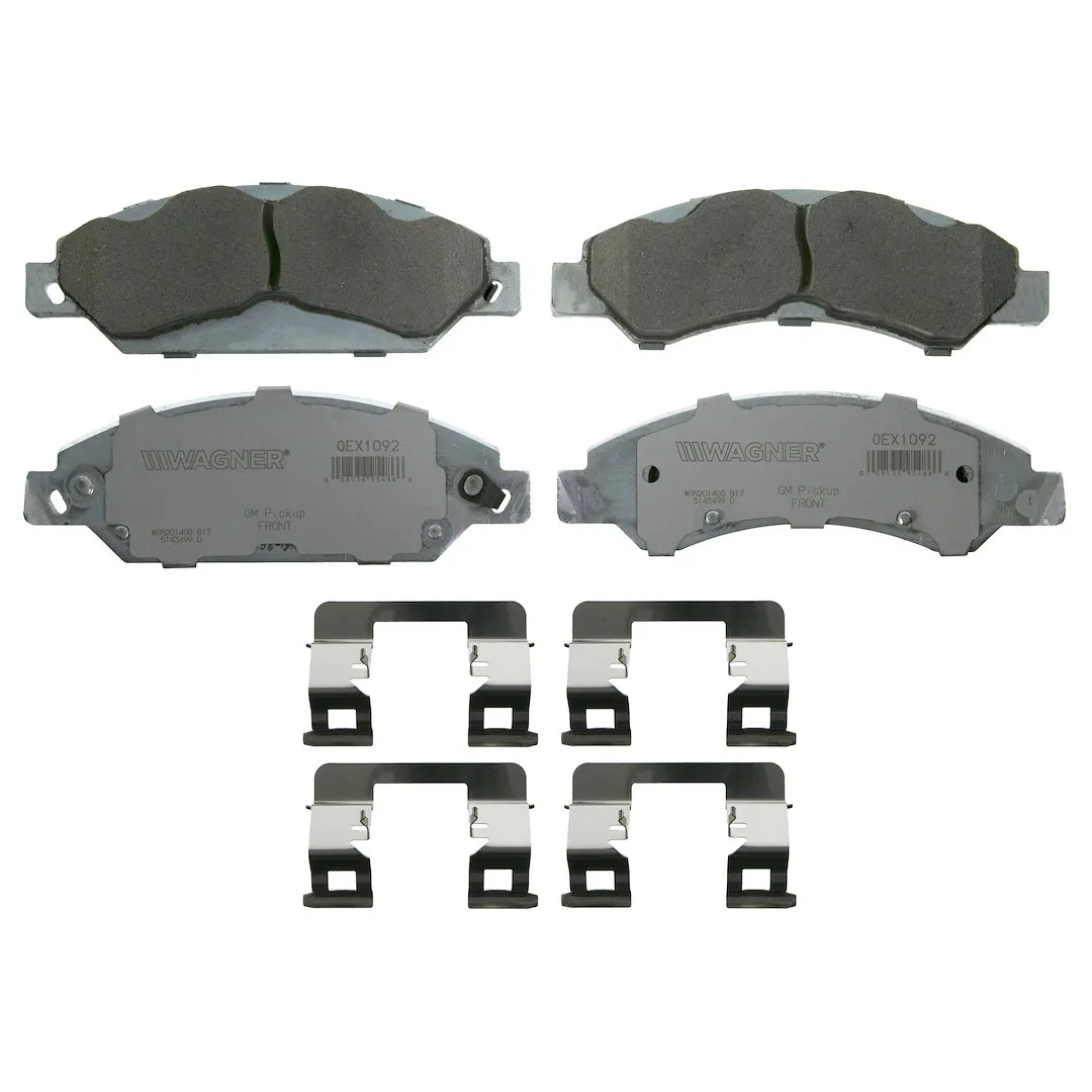 OEX1092 – WAGNER BRAKE Brake Pad, OE Replacement Premium Low-Copper Ceramic